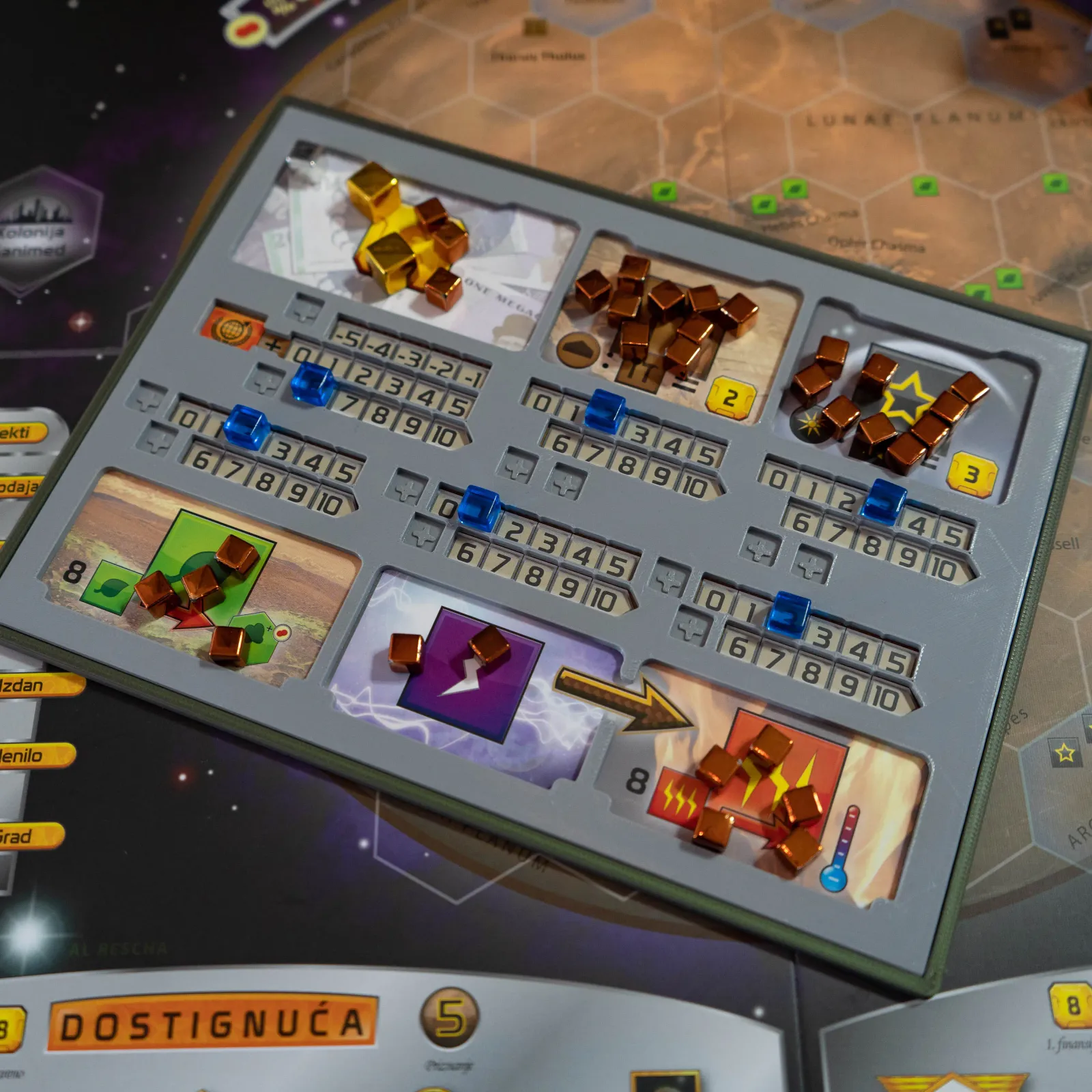 Teraforming Mars - adapteri za dvoslojne table