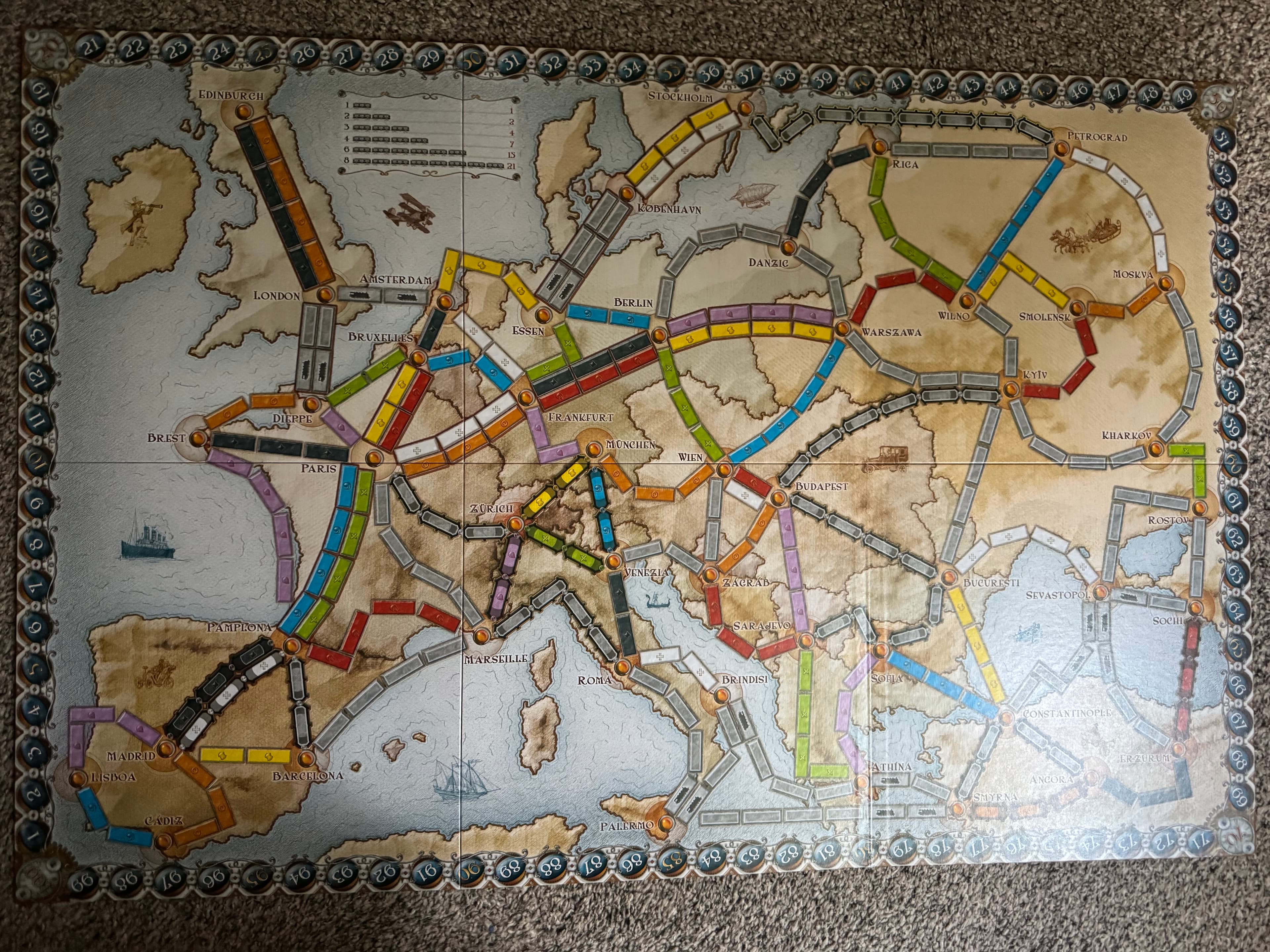 Ticket To Ride Europe - thumbnail 2