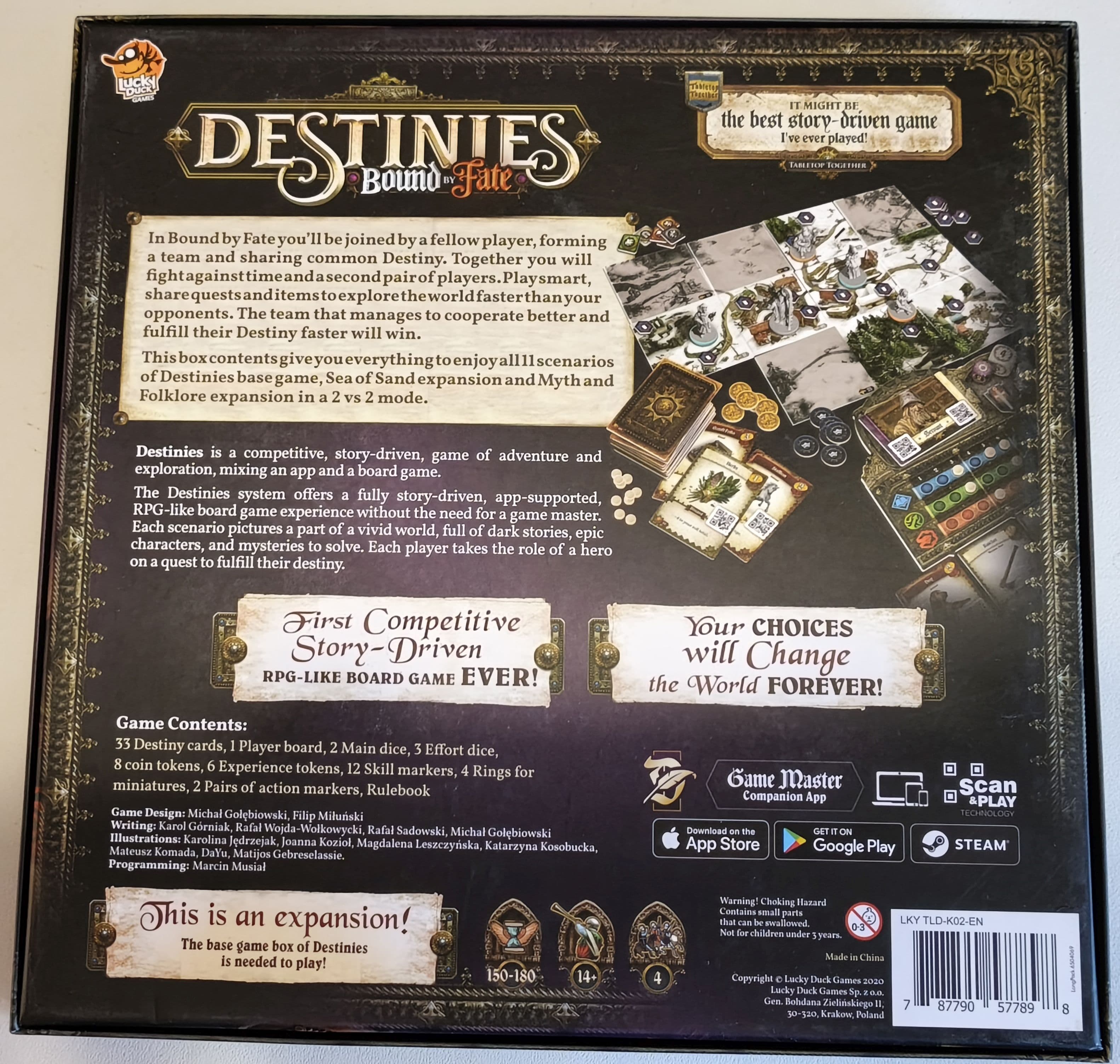 Destinies + Bound By Fate + Sea of Sand + Myth & Folklore ekspanzije - thumbnail 7