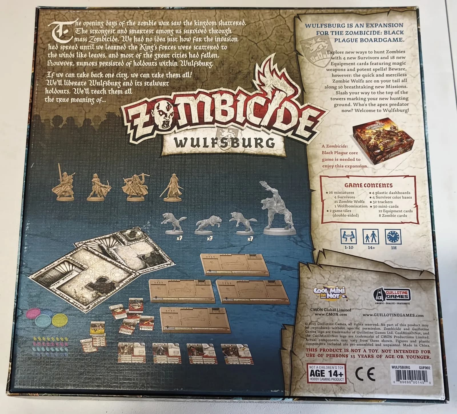 Zombicide: Black Plague + Wulfsburg ekspanzija - thumbnail 9