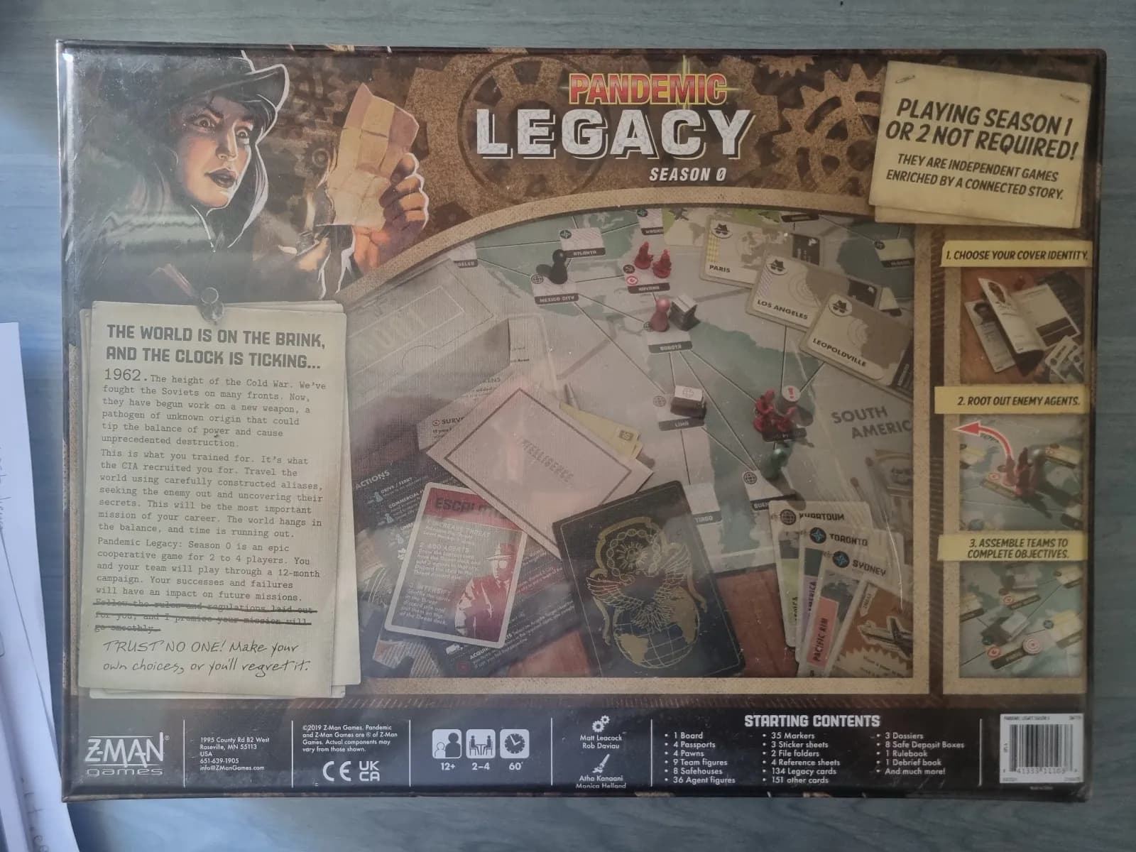 Pandemic Legacy: Season 0 - thumbnail 2