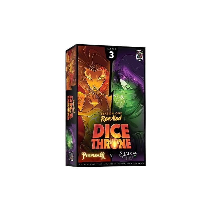 Dice Throne: Season One ReRolled – Pyromancer v. Shadow Thief - slika 1