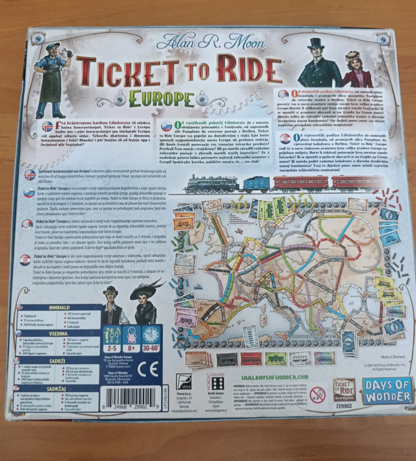 Ticket to Ride: Europe (ENG) - thumbnail 2