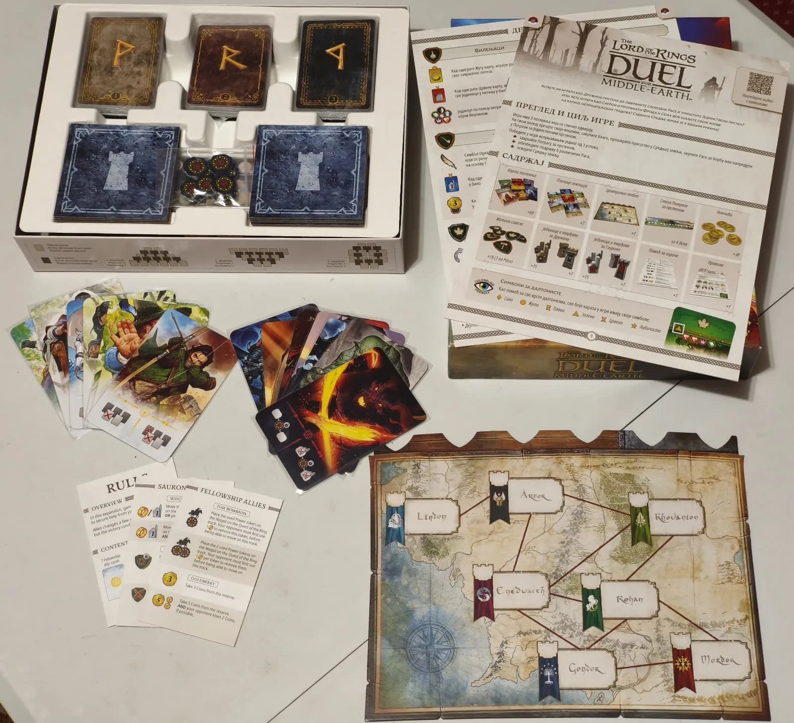 The Lord of the Rings: Duel for Middle-earth + Allies ekspanzija - thumbnail 2