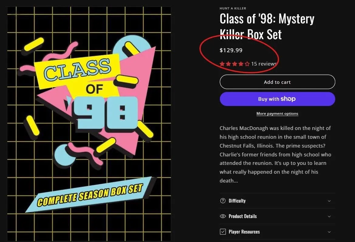 Hunt A Killer: Class of '98 - thumbnail 5
