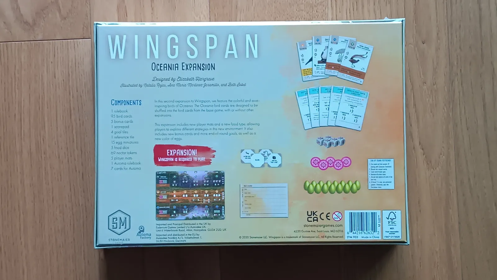 Wingspan: Oceania Expansion (ENG) - thumbnail 2