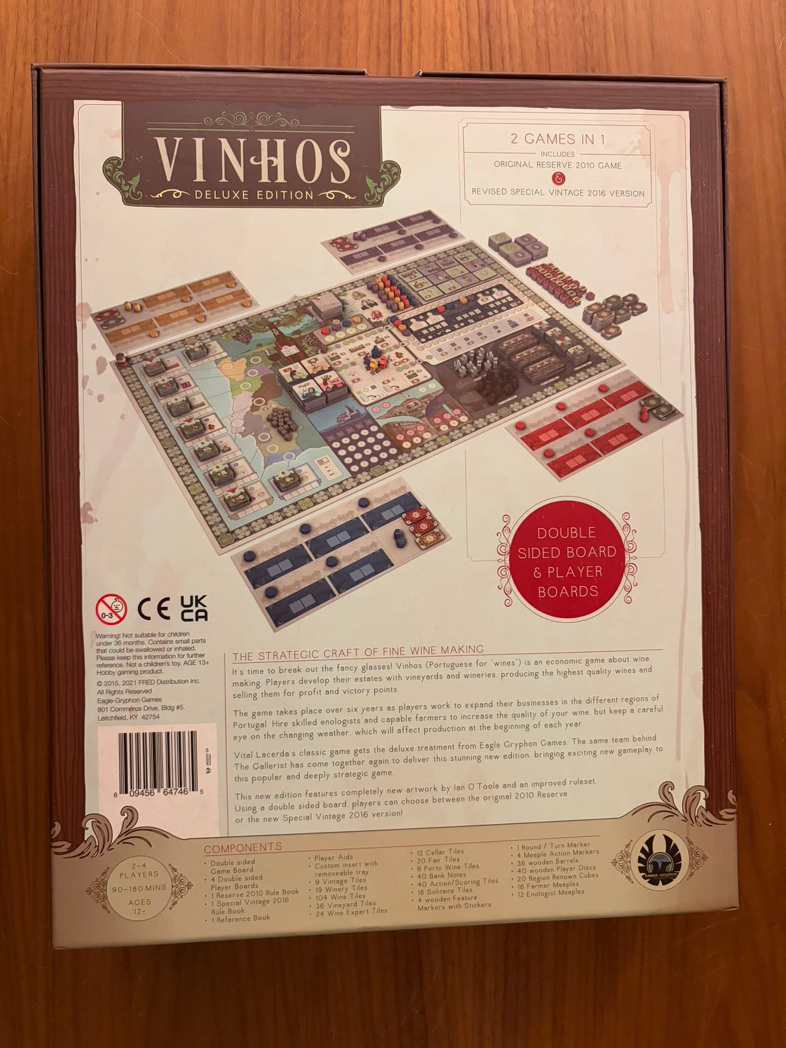 Vinhos Deluxe Edition + Vinhos Deluxe Edition Expansion Bundle - thumbnail 2