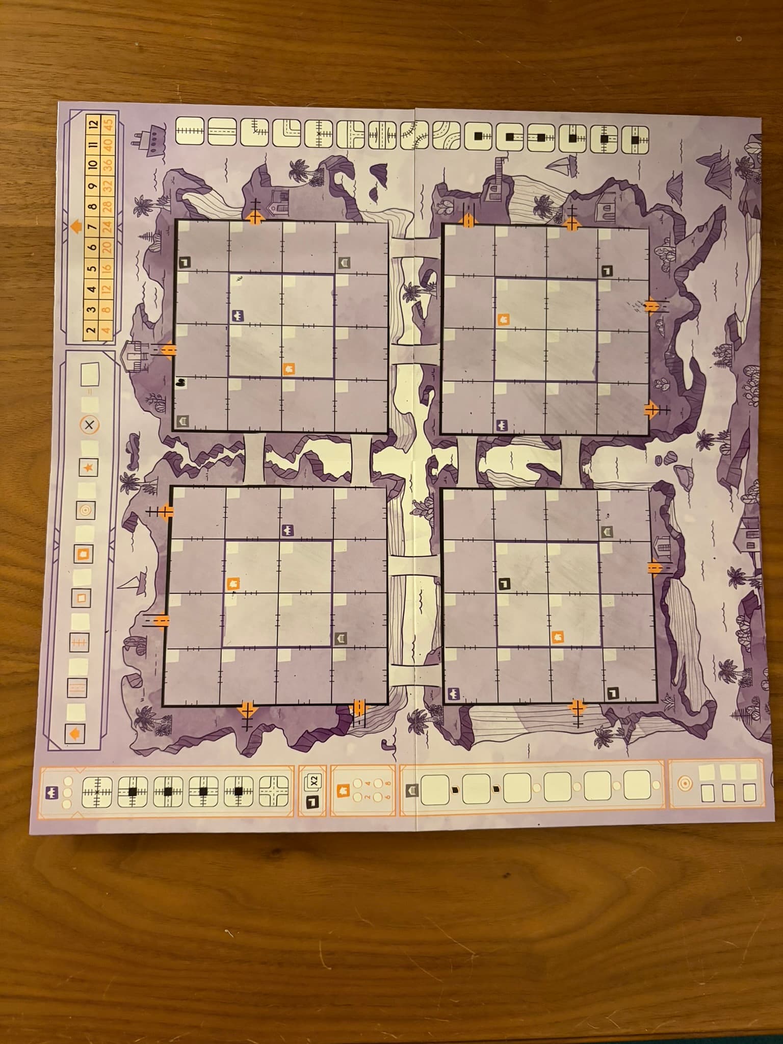 Railroad Ink: Archipelago Boards Set - slika 1