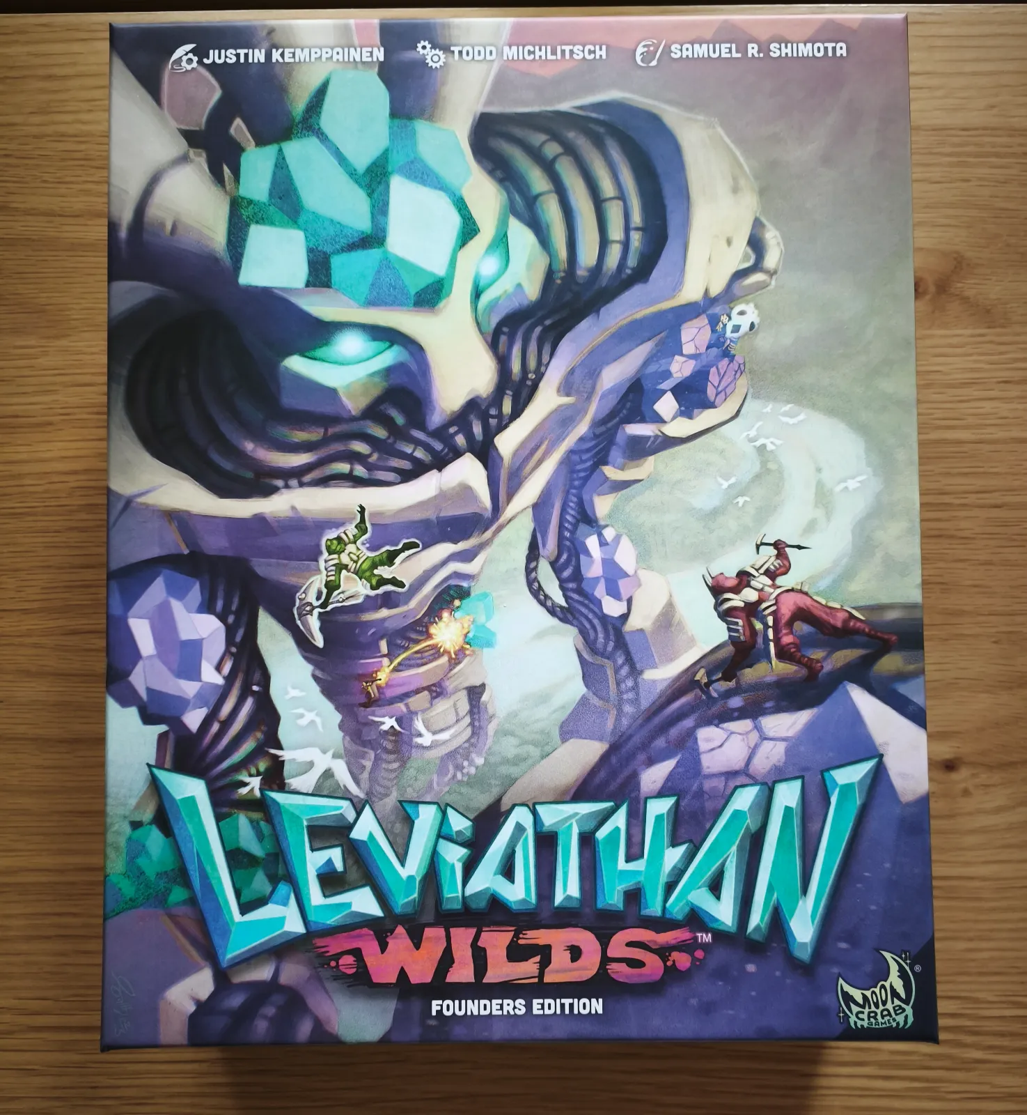 Leviathan Wilds Founders edition - Wooden tokens, Mutation pack expansion - slika 1